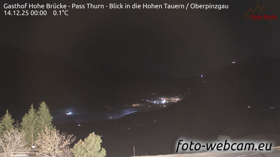 Mittersill: Gasthof Hohe Brücke - Pass Thurn - Blick in die Hohen Tauern - Oberpinzgau