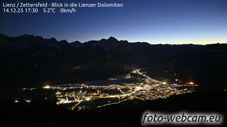 Gemeinde Thurn: Lienz - Zettersfeld - Blick in die Lienzer Dolomiten