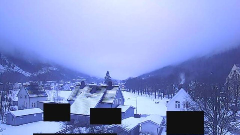 Rjukan: sett mot vest