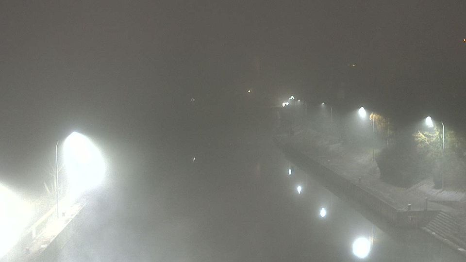 Lauffen am Neckar: Unterwasser der Schleuse Lauffen