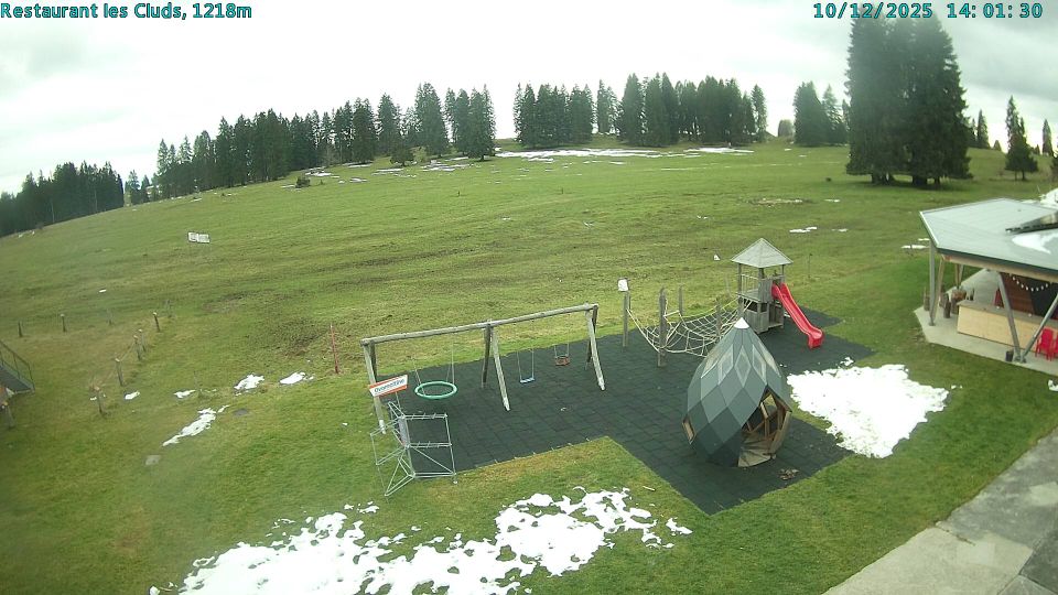 Bullet: Sainte-Croix - Les Rasses - Restaurant des Cluds