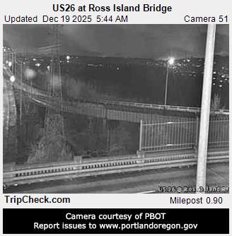 Portland: US26 at Ross Island Bridge