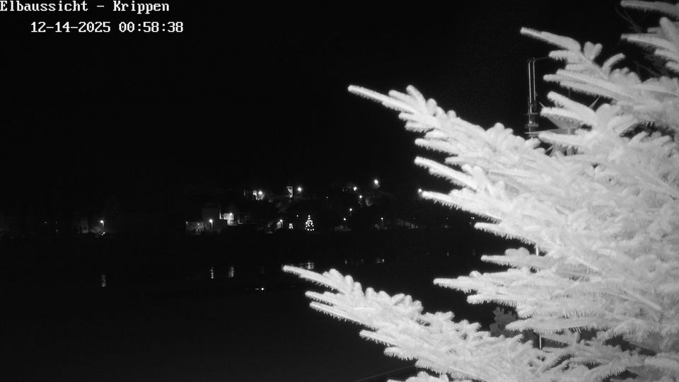 Bad Schandau: 2. Live - Webcam der Elbaussicht- Krippen in - Sächsische Schweiz