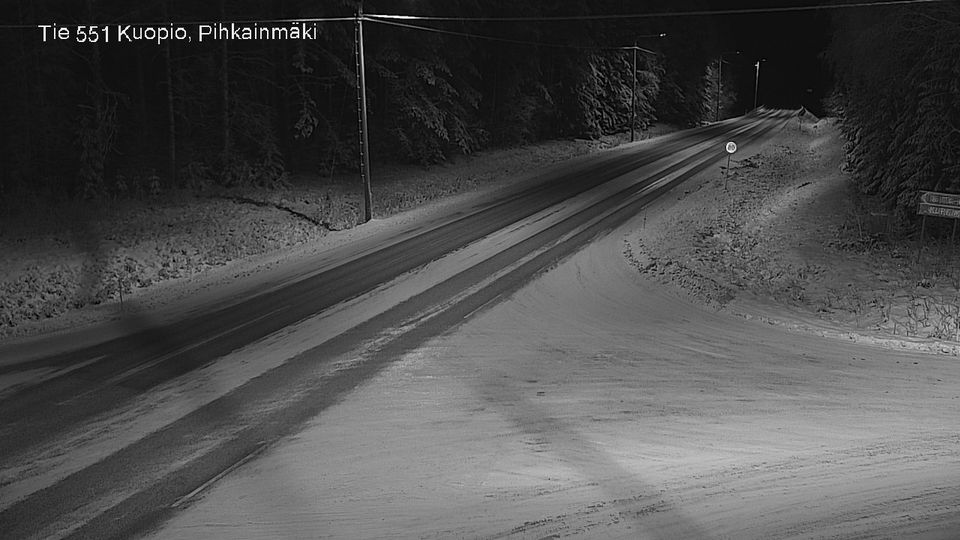 Kuopio: Tie 551 - Pihkainmäki - Kuopioon