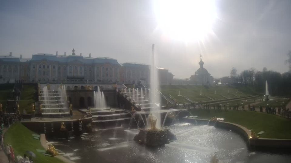 Peterhof: Большой каскад (Самсон) в Петергофе