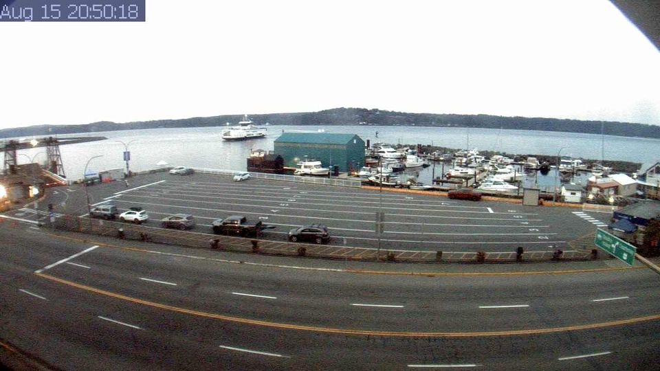 Campbell River: Ferry Cam