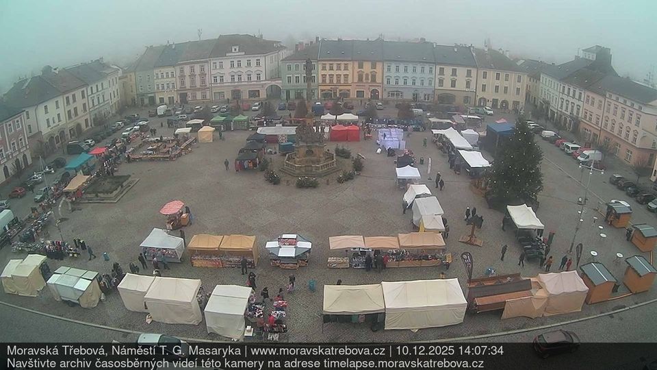 Moravska Trebova: Moravská Třebová náměstí T.G.Masaryka