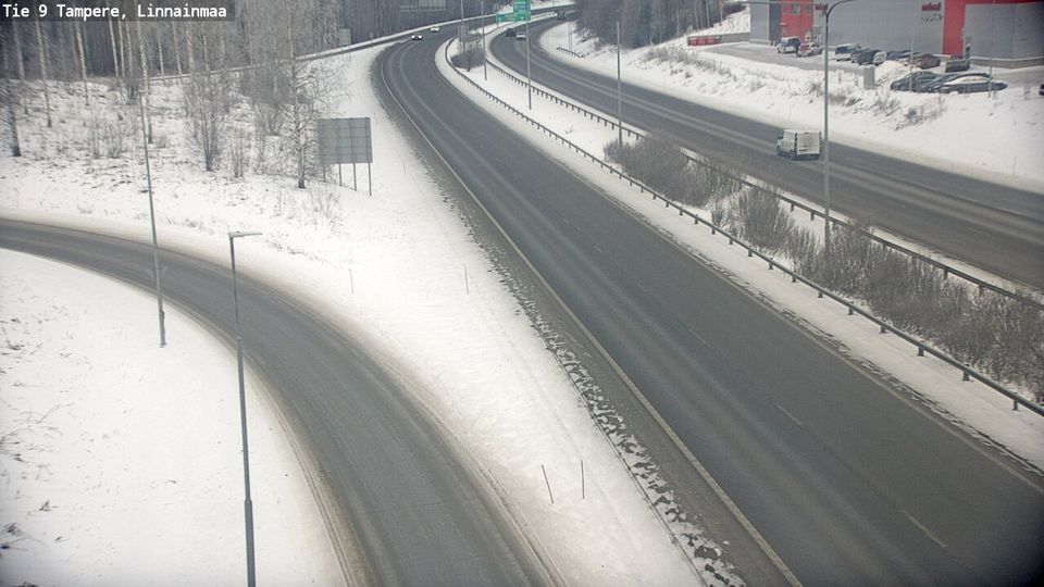Tampere: Tie 9 - Linnainmaa - Jyväskylään