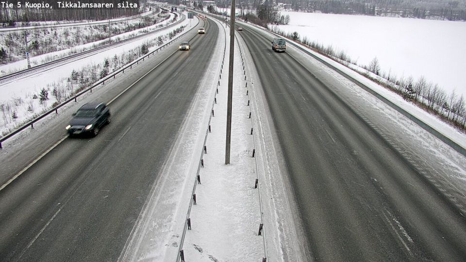 Kuopio: Tie 5 - Tikkalansaari - Mikkeli