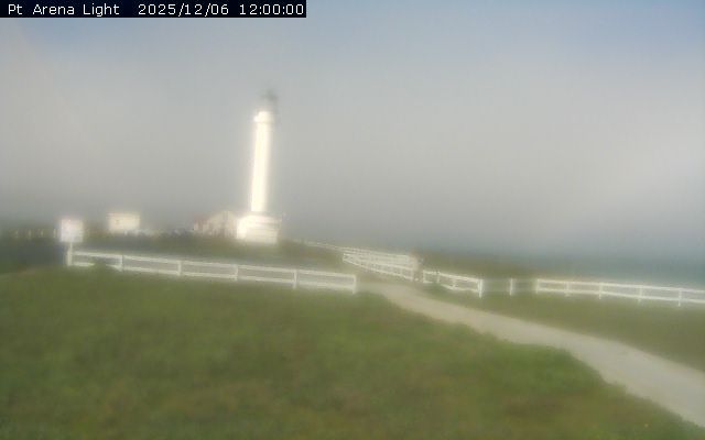 Point Arena: Lighthouse - CA