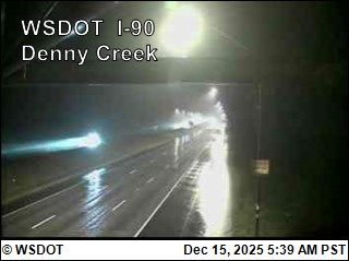 Sammamish: I-90 at MP 46.8: Denny Creek