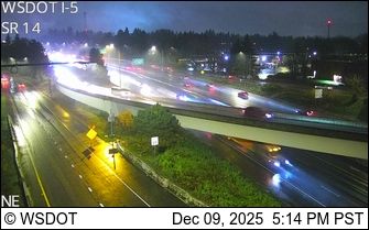 Vancouver: I-5 at MP 0.5: SR 14 Interchange