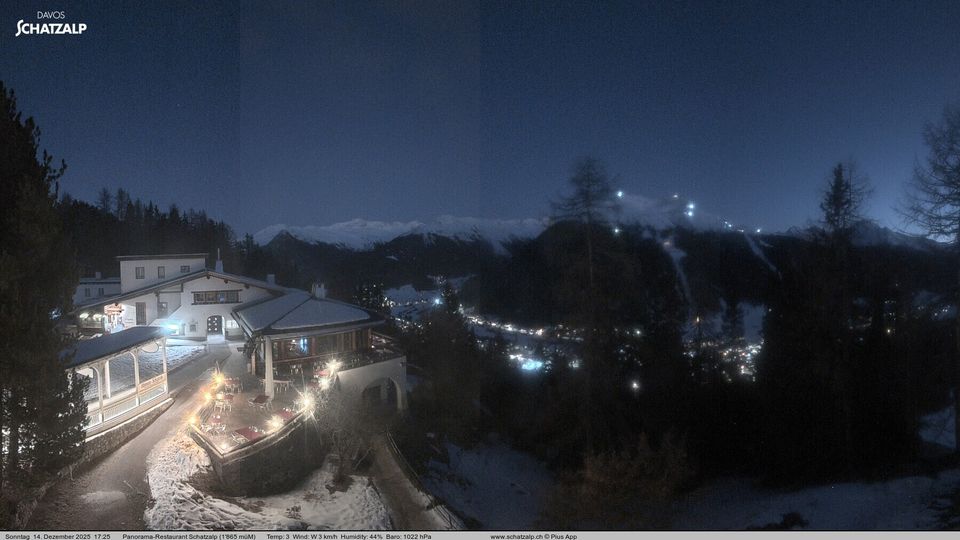 Davos: Schatzalp Panorama-Restaurant