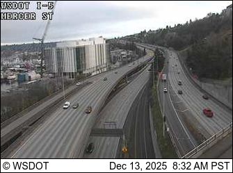 Seattle: I-5 at MP 167: Mercer St