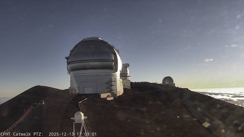 Hawaiʻi: Canada France Hawaii Telescope South, Mauna Kea volcano