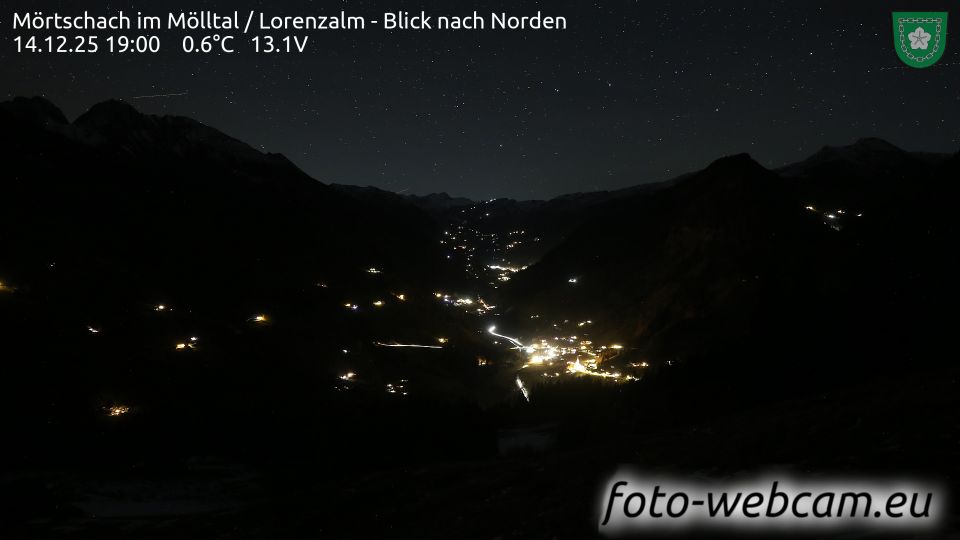 Mortschach: im Mölltal - Lorenzalm - Blick nach Norden