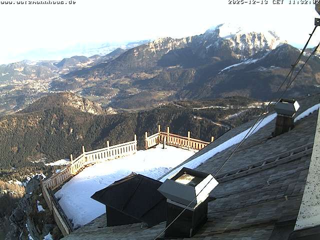 Berchtesgaden: Watzmannhaus - Blickrichtung Grünstein und