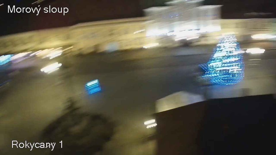 Rokycany: Kostel Pany Marie Sněžné - Masarykovo náměstí - Malé náměstí