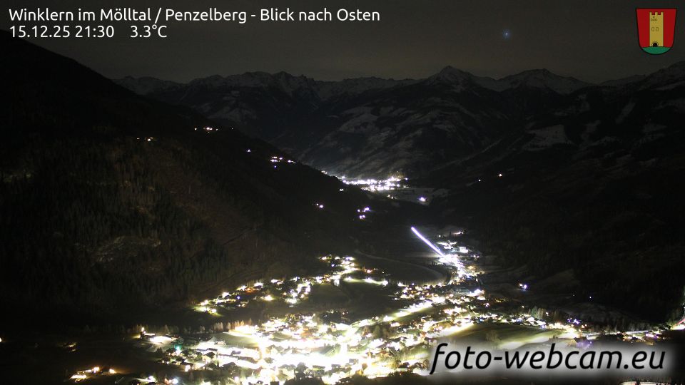 Winklern: im Mölltal - Penzelberg - Blick nach Osten