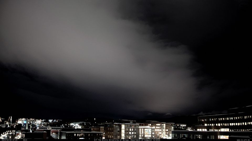 Tromso › West: Tromsø - panorama from the university