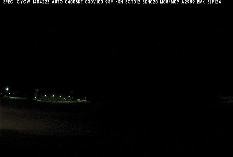 Whapmagoostui: Kuujjuarapik Airport Quebec, West View