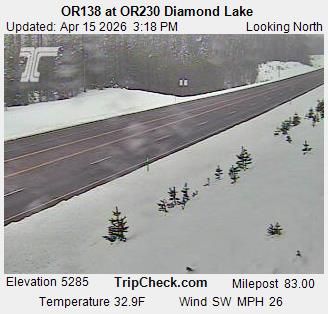 Douglas County: ORE138 at ORE230 Diamond Lake