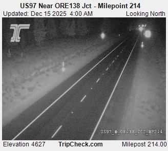 Klamath: US97 Near ORE138 Jct - Milepoint 214