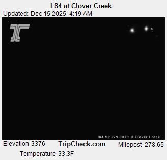 Union: I-84 at Clover Creek