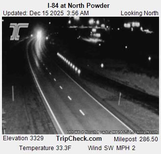 North Powder: I-84 at