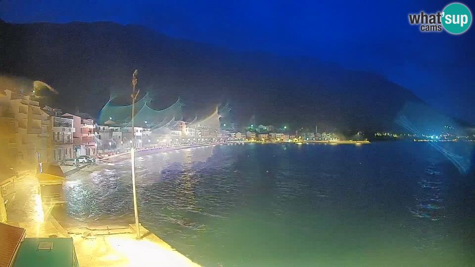 Igrane: Webcam Live - Central beach