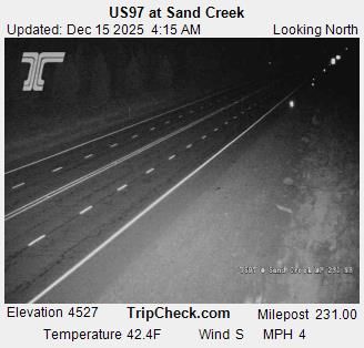 Klamath: US97 at Sand Creek
