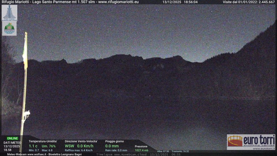 Corniglio › East: Rifugio Lago Santo