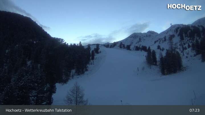 Gemeinde Oetz: Oetz, Hochoetz - Wetterkreuzbahn Talstation
