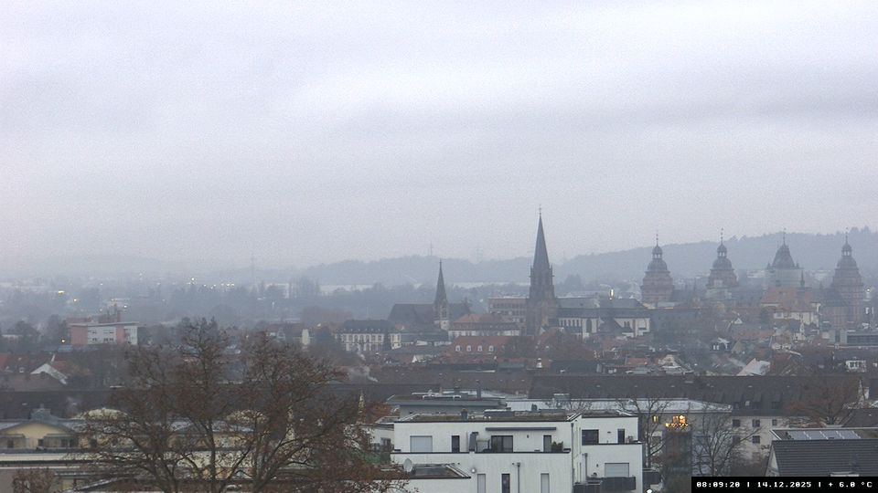 Forst Hain im Spessart: Stiftsbasilika Sankt Peter und Alexander - Schloss Johannisburg - Schloßberg