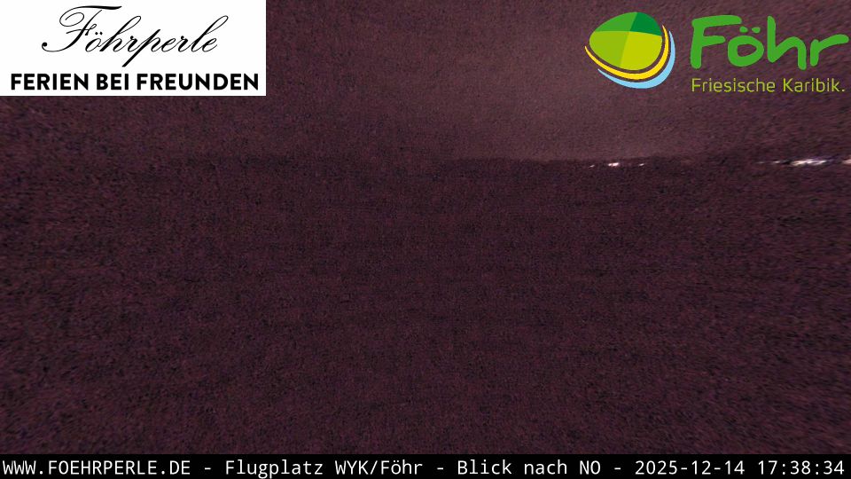 Wyk auf Fohr: Germany, Schleswig-Holstein: Wyk Airport View from Tower, NorthEAST view