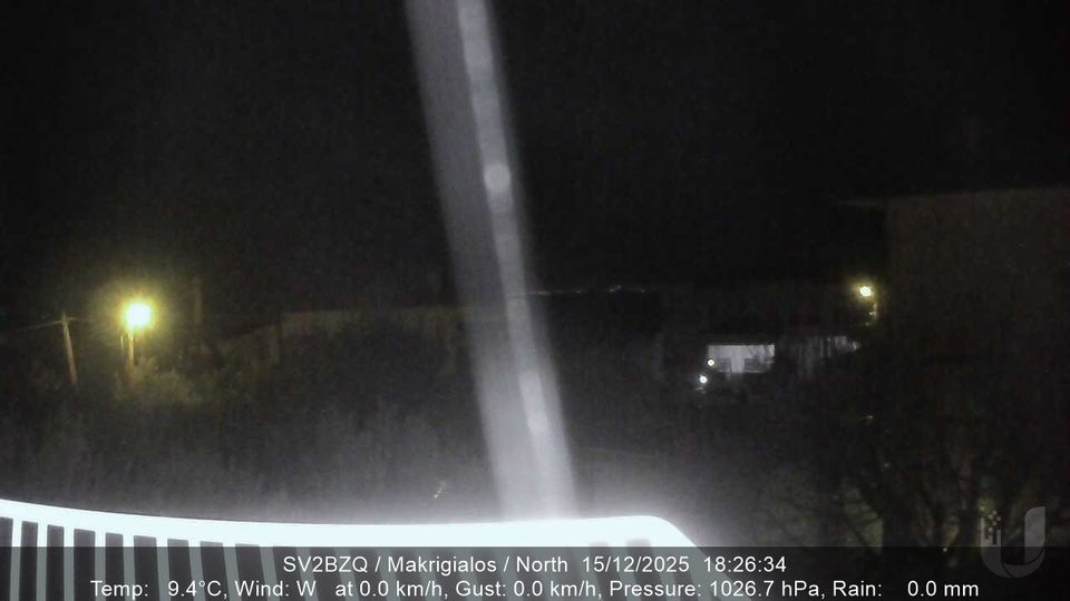 Makrigialos: LIVE WEBCAM FROM SV2BZQ - PIERIAS