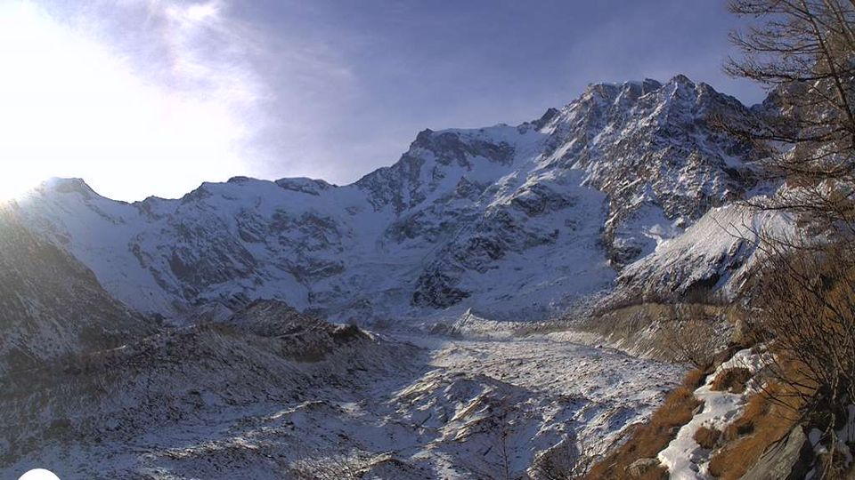 Macugnaga › South-west: Ghiacciaio del belvedere - Monte Rosa