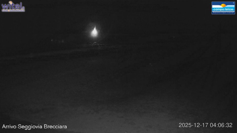 Rocca di Mezzo: Campo Felice: Arrivo seggiovie Brecciara e Campo Felice