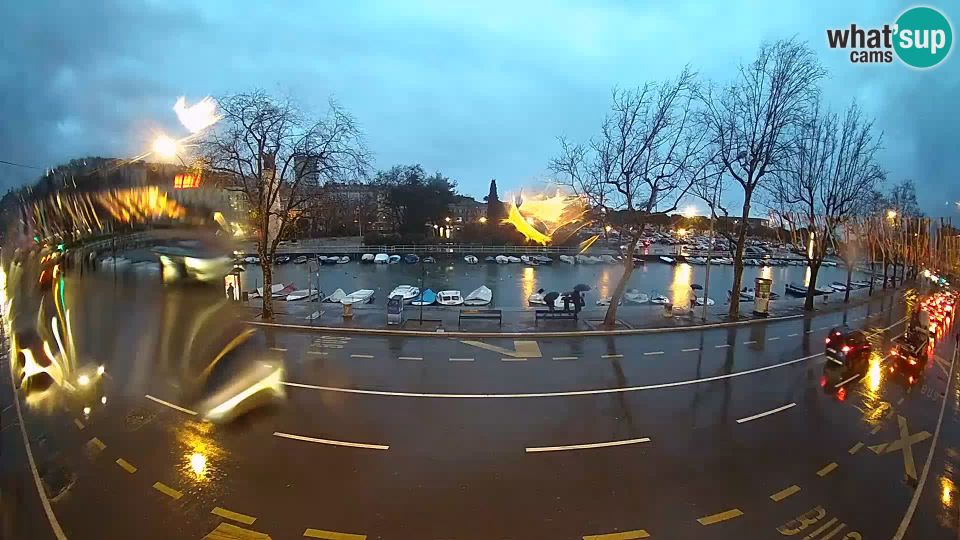 Rijeka: The view of Trsat and Sušak