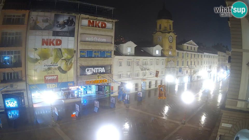 Rijeka: City Tower and Clock