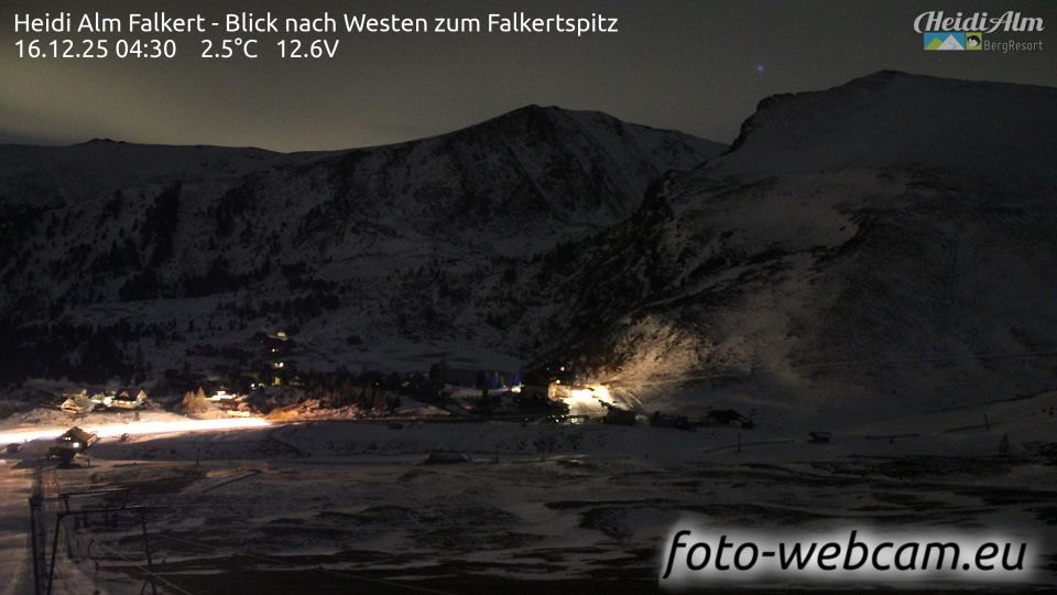 Reichenau: Heidi Alm Falkert - Blick nach Westen zum Falkertspitz