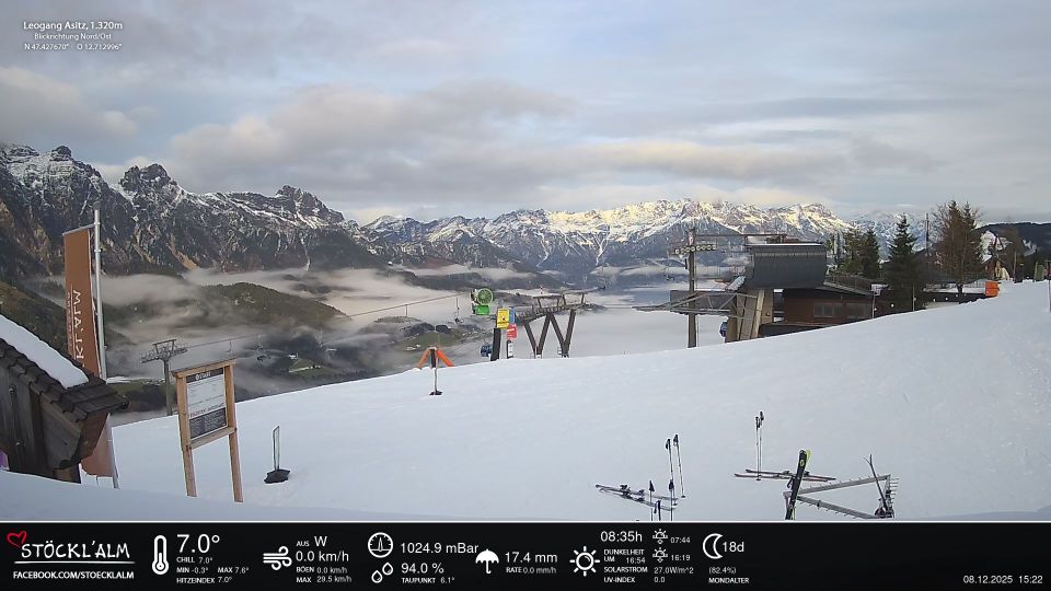 Leogang › East: Bergrestaurant Stöcklalm