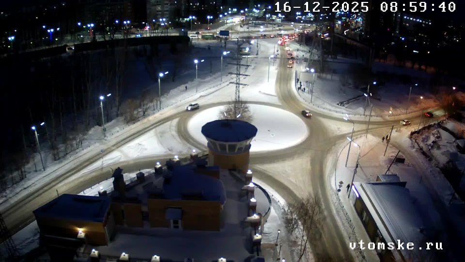 Tomsk: Томск - Томская область, Россия: Площадь Южная - Мокрушинский переезд