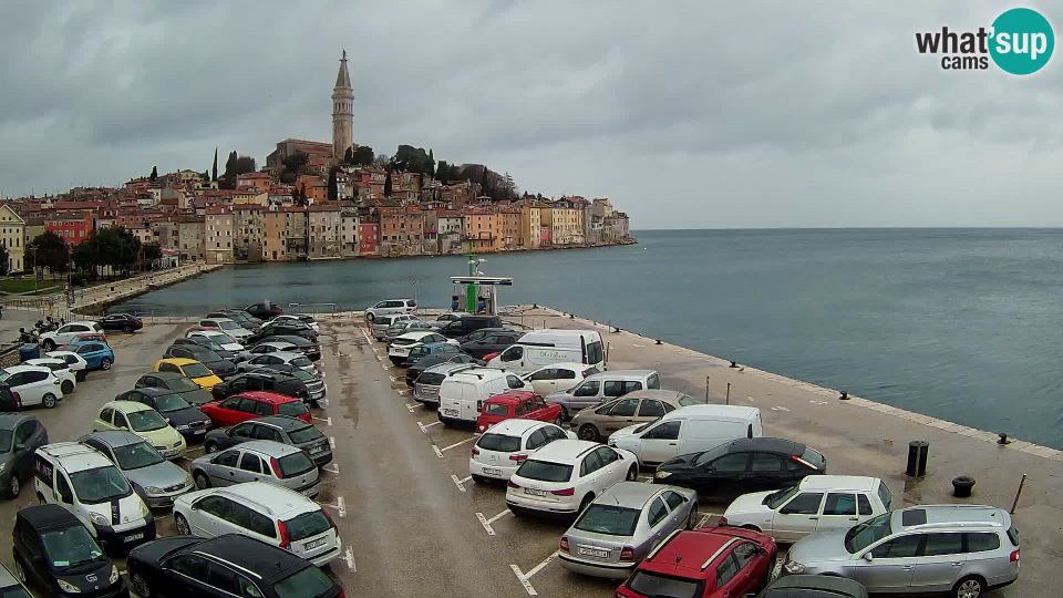Rovinjsko Selo: Webcam Rovinj - panorama of city