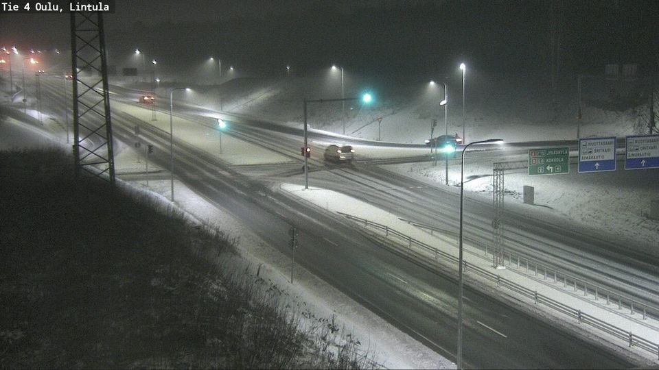 Oulu: Tie 4 - Lintula - Tie 8155 Äimärautioon