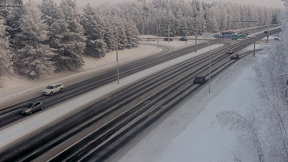 Oulu: Tie 4 - Tie 22 Kajaaniin