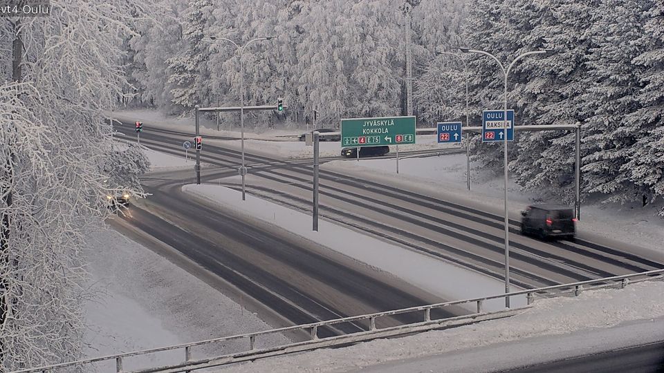 Oulu: Tie 4 - Tie 22 Ouluun