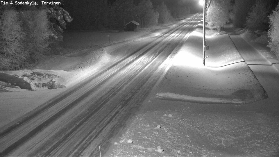 Sodankyla: Tie 4 Sodankylä, Torvinen - Sodankylään