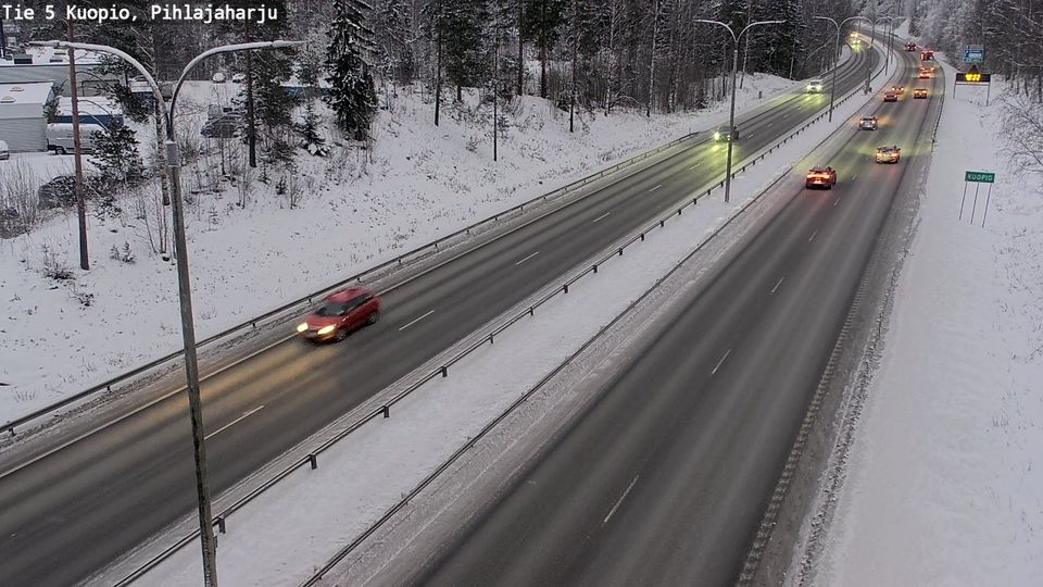 Kuopio: Tie 5 - Pihlajaharju - Mikkeli