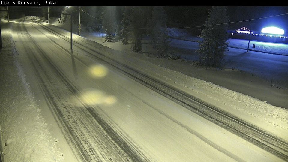 Kuusamo: Tie 5 - Ruka - Kemijärvelle